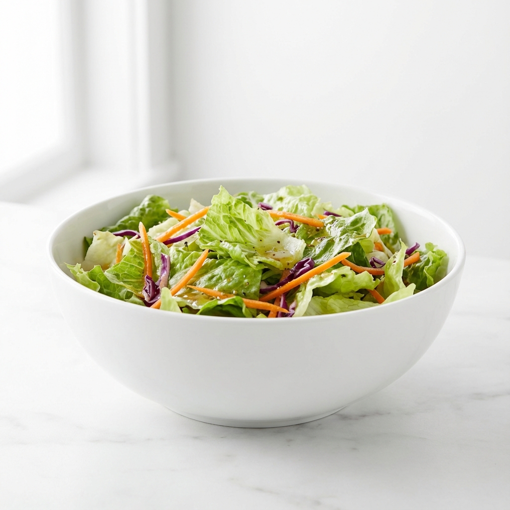 Ensalada fresca en bowl